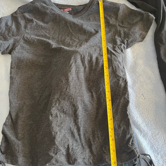 Denim Mini Skirt W Cinch Sides T Shirts S Lot Of 3 - Picture 10 of 12